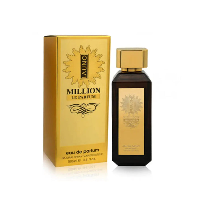 La Uno Million Le Eau de Parfum 100ml Fragrance World bottle and box