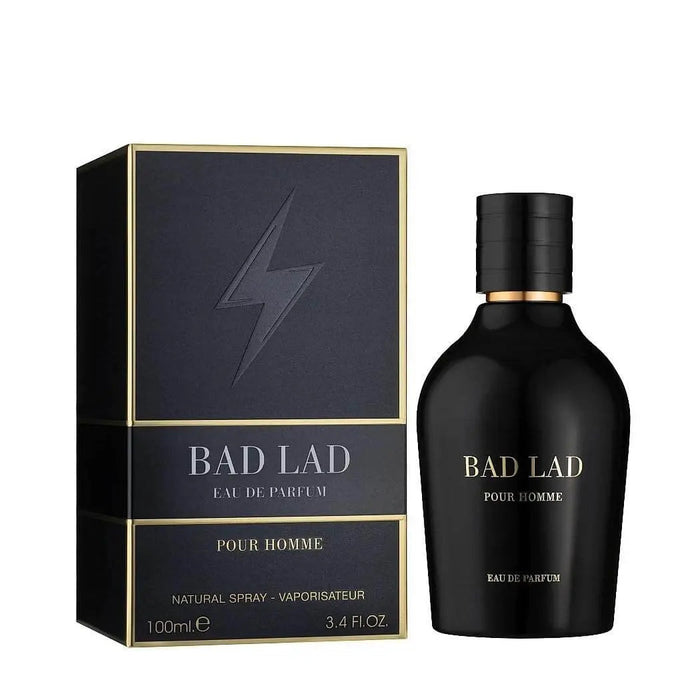 Bad Lad Pour Homme Eau de Parfum 100ml Fragrance World bottle and box