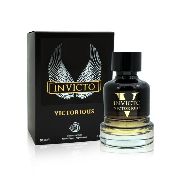 Invicto Victorious Eau De Parfum 100ml Fragrance World bottle and box