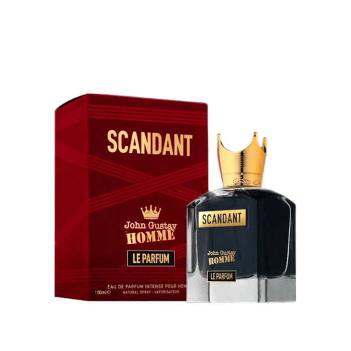 John Gustav Homme Scandant Le Parfum Eau De Parfum 100ml Fragrance World bottle and box