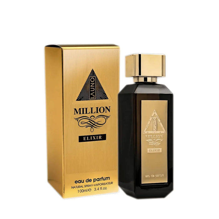La Uno Million Elixir 100ml Fragrance World bottle and box